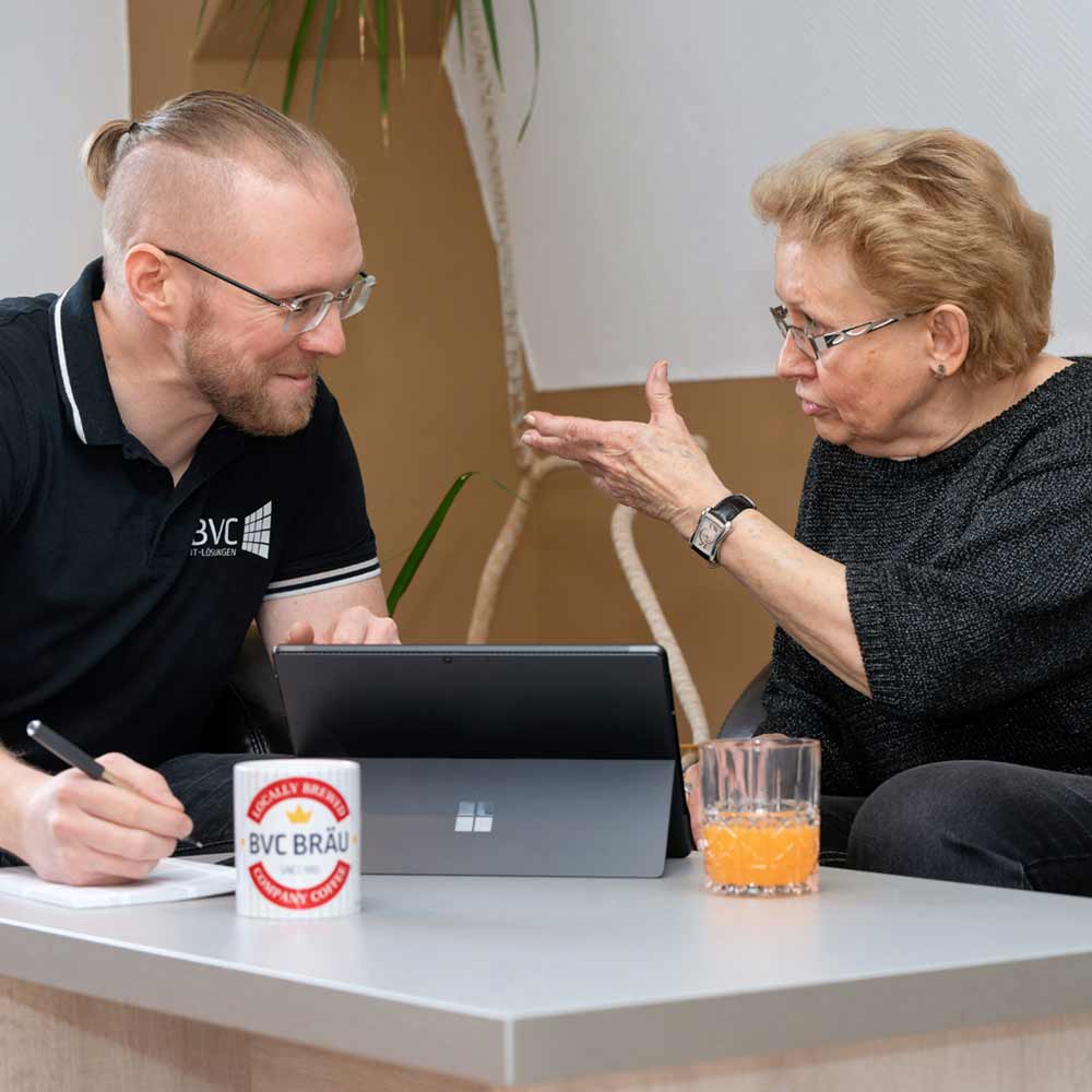 Persönlicher Beratungstermin bei BVC Persönlicher Beratungstermin bei BVC